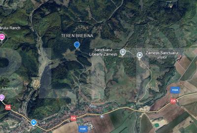 Teren de 1861 mp, în Brebina