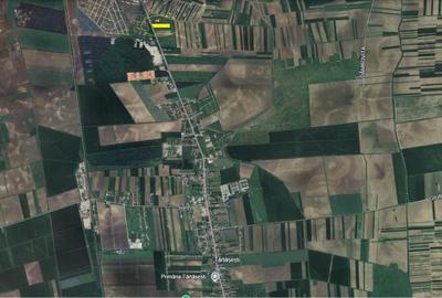 Tartasesti - stradal DN 7, 8.478 mp. teren intravilan cu deschidere de 33 m. - 3