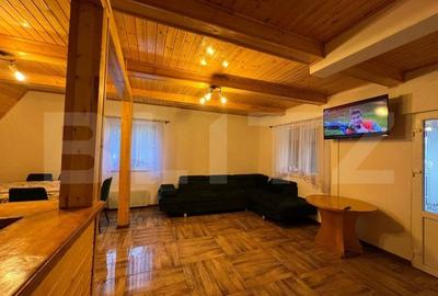 Cabana cu vedere la lac, 1800 mp teren, la Colibita -sau schimb! - 2