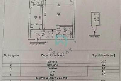 Garsonieră decomandată în Brașovul Vechi - 8