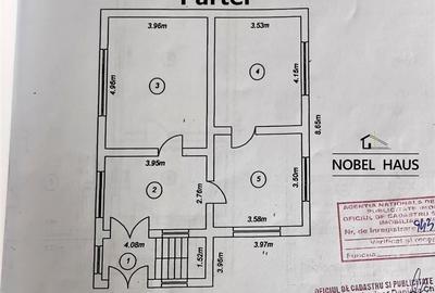 Casa si teren intravilan 853 mp, in Barlad, str. V. Parvan - 10