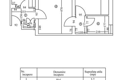 Apartament cu 2 camere semidecomandat în Calea București - 1