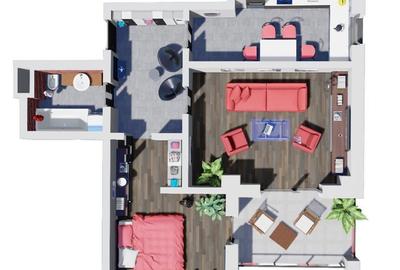 Apartament 2 Camere Tip A2.2 de in Ansamblul Green Residenc - 2