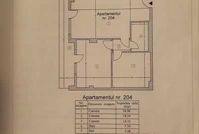 Apartament cu 3 camere decomandat în Odăi - 3