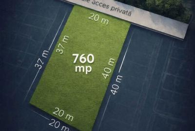 Teren de 760 mp, în Podu Roș - 2