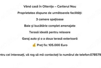 Casă cu 3 camere cu Teren 400 Mp în Central - 3