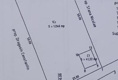 Teren Șimnic de sus sat Cornetu 1250m deschidere 25m lungime 50 m intravilan - 2