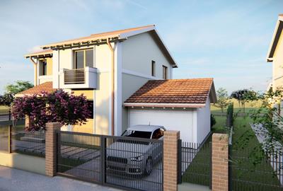 Casă individuală, P+1, 126mp, garaj, 589mp teren, Cartierul Primaverii - 2