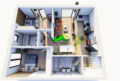 Apartament cu 3 camere decomandat în Hipodrom 4 - 3