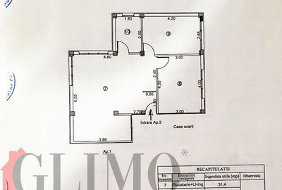 Apartament cu 3 camere decomandat în Central