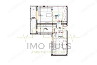 Garsonieră decomandată în Girocului - 2