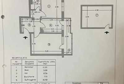 Apartament cu 2 camere decomandat în Ultracentral - 14