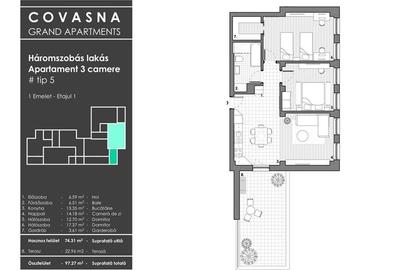Edificiu cu proiect de apartamente/ aparthotel, Central, Covasna - 10