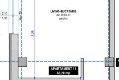 Apartament 3 camere, semidecomandat, 72 mp utili, oras Vatra Dornei - 10