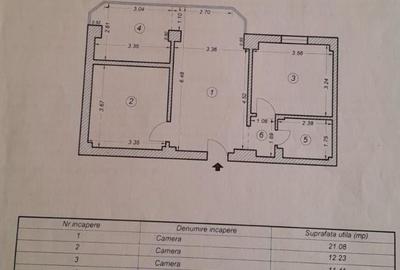 Apartament 3 camere zona Tomis II - 2