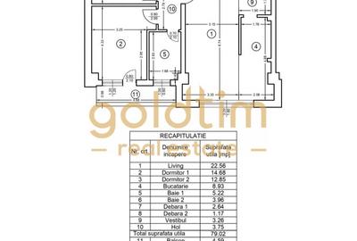 PIPERA/APARTAMENT LUMNINOS SI MODERN/DRESSING/SPATII GENEROASE - 14