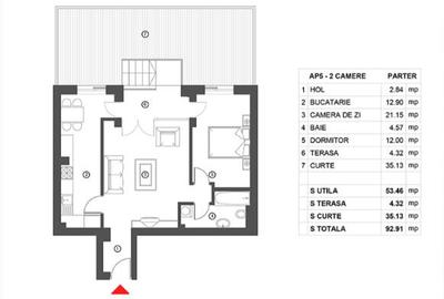 Apartament cu 2 camere semidecomandat în Herăstrău - 7
