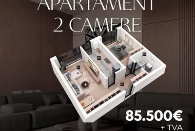 Apartament cu 3 camere decomandat în Chiajna - 9
