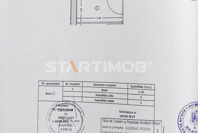 Apartament cu 2 camere decomandat, mobilat în Tractorul - 10