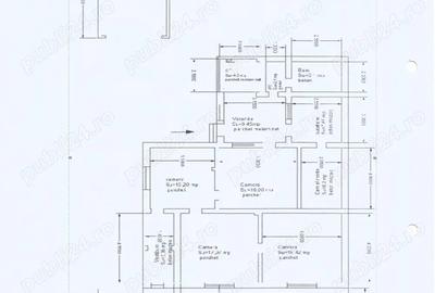 Casa individuala pe parter - 124 mp, 4 camere, anexe si garaj, teren 614 mp, -Str.Dr.I.Muresan - 9