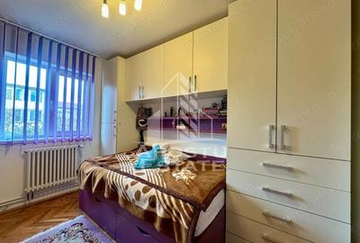 Apartament 3 camere,etaj 3, centrala proprie,zona Dacia - 6