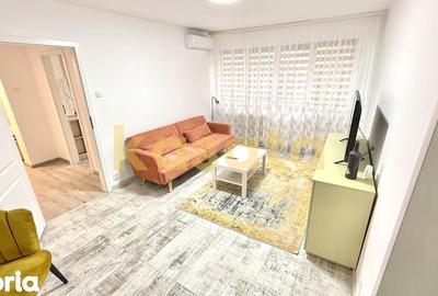 Apartament cu 2 camere semidecomandat, mobilat în Bucureștii Noi