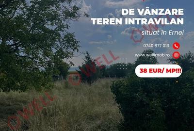 De vânzare un teren intravilan de 3000 m² situat în Ernei
