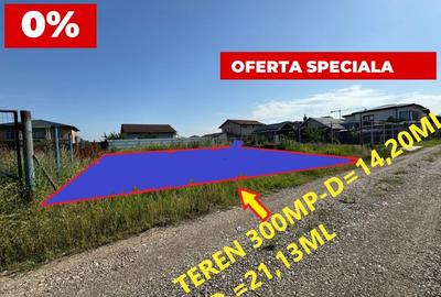 Teren 300mp-Stelelor-pretabil investitie/constructie casa-vila - 1