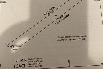 Teren de 7500 mp, în Șișești - 2