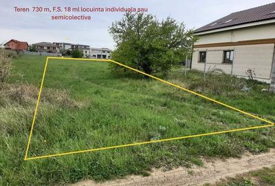Teren Construcții intravilan de 730 mp, în Calea Urseni
