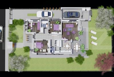 Vila superba cu 3 dormitoare Lavandei Residence - 7