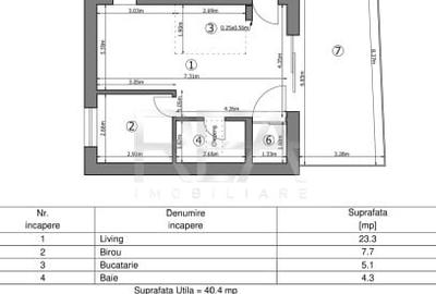 Apartament cu 3 camere decomandat în Dorobanți - 37