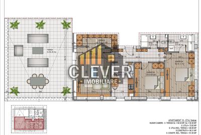 Titan Theodor Pallady Apartament 3 camere cu terasa 54mp - 3