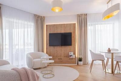 Herastrau Aviatiei, bl.nou, 2/6, decomandat,mobilat,utilat complet,balcon.