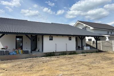 1/2 Duplex  pe parter- Mosnita Noua - aproape de Lidl.  Canalizare - 2