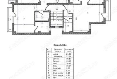 Apartament cu 3 camere decomandat în Dorobanți - 2