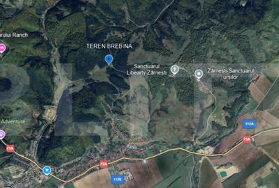 Teren de 1861 mp, în Brebina