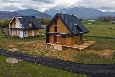 FILM!Casa ergonomica,independenta energetic,123 mp utili,777 mp teren, Rasnov, P - 10