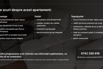 Apartament cu 2 camere, mobilat în Floreasca - 6