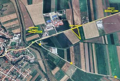 Teren industrial Feldioara cu front generos la DN13 - 2
