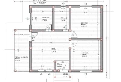 Casă cu 3 camere în Bârnova - 2