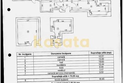Apartament cu 3 camere semidecomandat în Universitate - 4