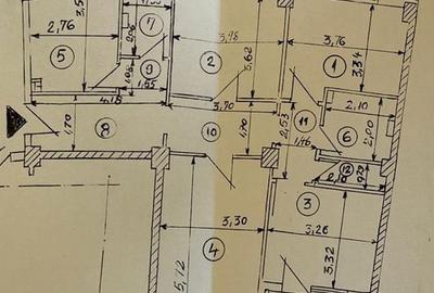 Apartament cu 4 camere decomandat în Titulescu