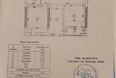 Apartament cu 3 camere, mobilat în Crângași - 2