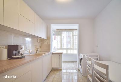 Apartament cu 3 camere semidecomandat, mobilat în Vlahuță - 2