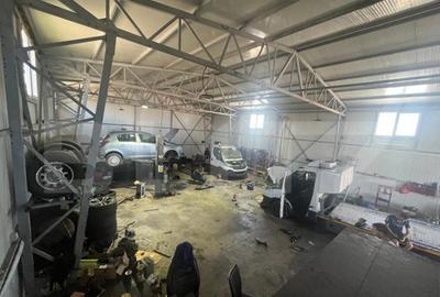 Teren 5000 mp cu hala de 280 mp in Isalnita, cu deschidere l - 3