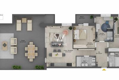 Penthouse  LA CHEIE, bloc nou, Sibiu,Kaufland - 3