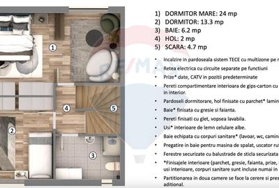 Duplex cu 4 camere cu Canalizare în Ferme - 10