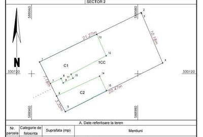 Teren Construcții intravilan de 220 mp, în Tei - 3