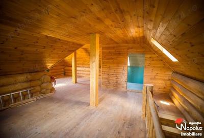 Exclusivitate! Casa din busteni intregi in Chinteni - 3